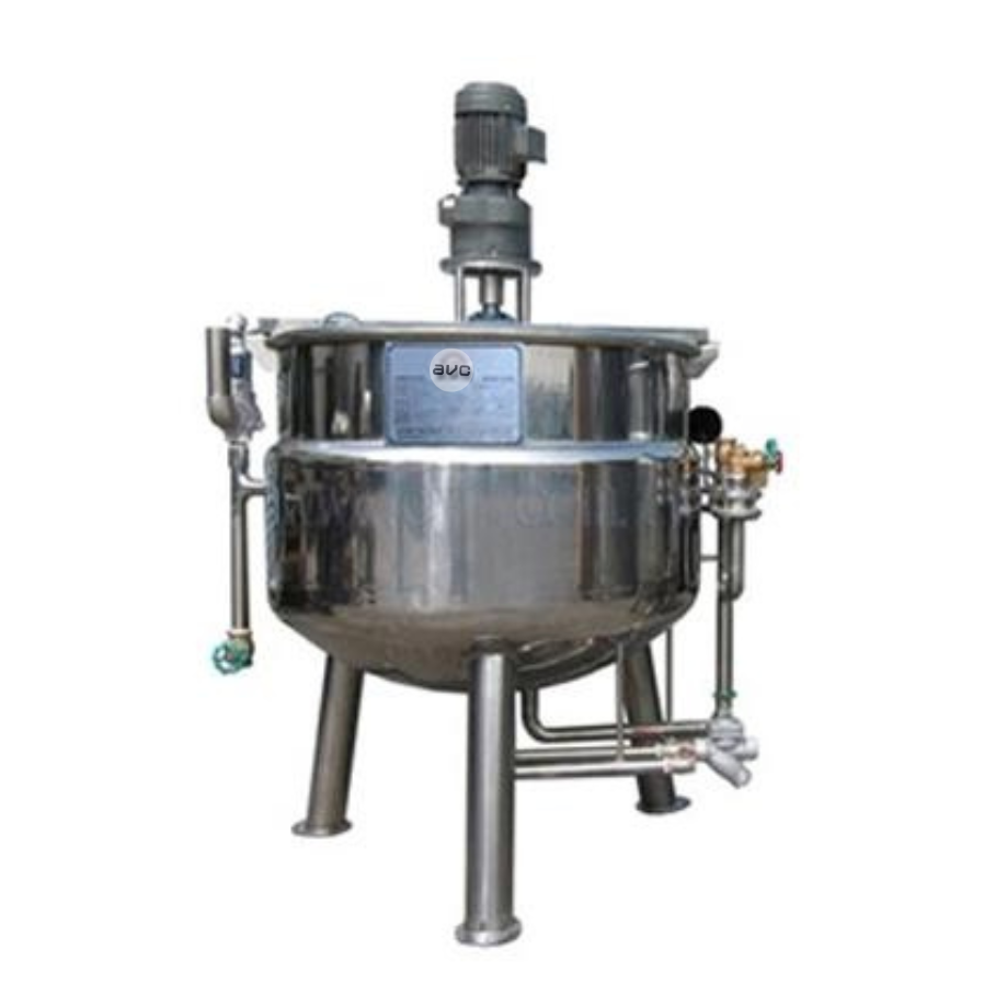 Nồi nấu khuấy sữa công nghiệp 2 Nồi nấu khuấy sữa công nghiệp
